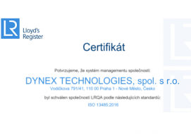 DYNEX TECHNOLOGIES ISO 13485:2016/9001:2015