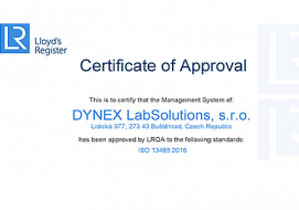 DYNEX LabSolutions ISO 13485:2016